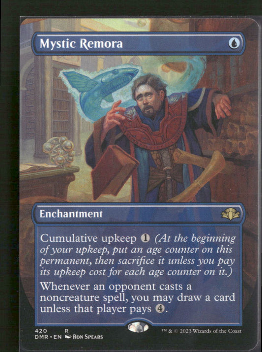 Dominaria Remastered Mystic Remora (Borderless) #420