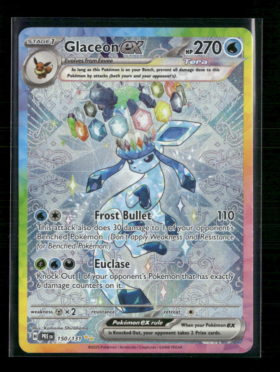 SV: Prismatic Evolutions Glaceon ex #150/131