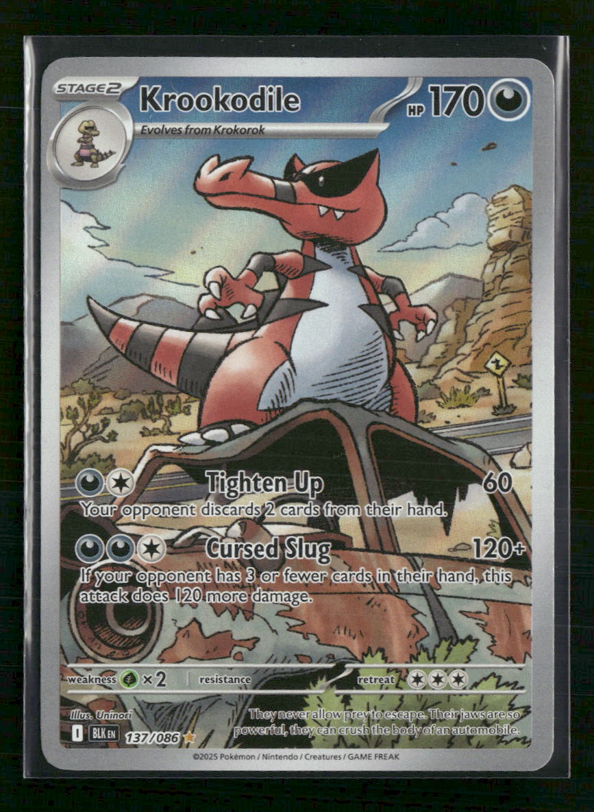 SV: Black Bolt Krookodile #137/086