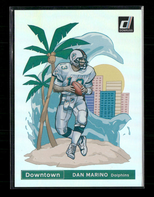 Dan Marino  2021 #DT-2 Donruss Downtown