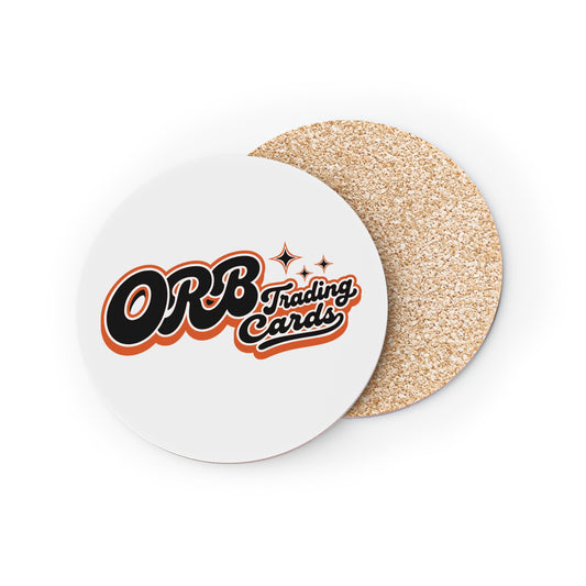 Coaster — ORB Trading Cards Logo Cork Drink Coaster