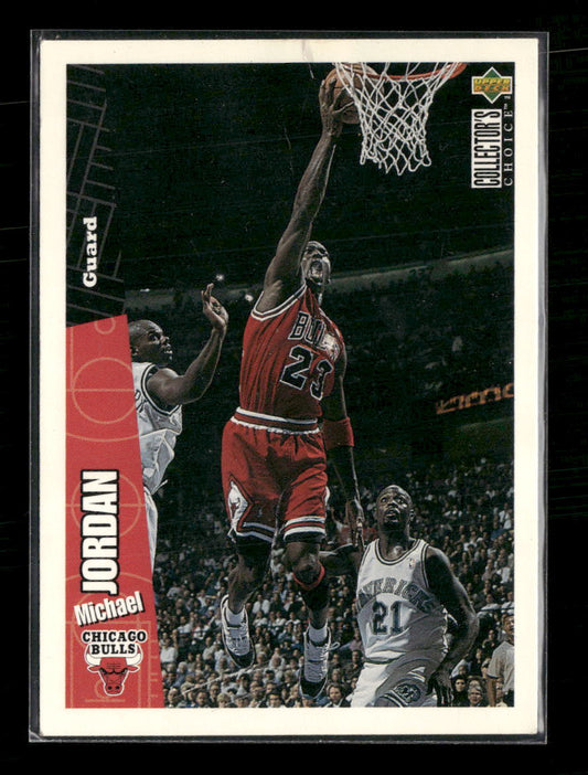 1996-97 Collector's Choice Chicago Bulls Michael Jordan #CH3