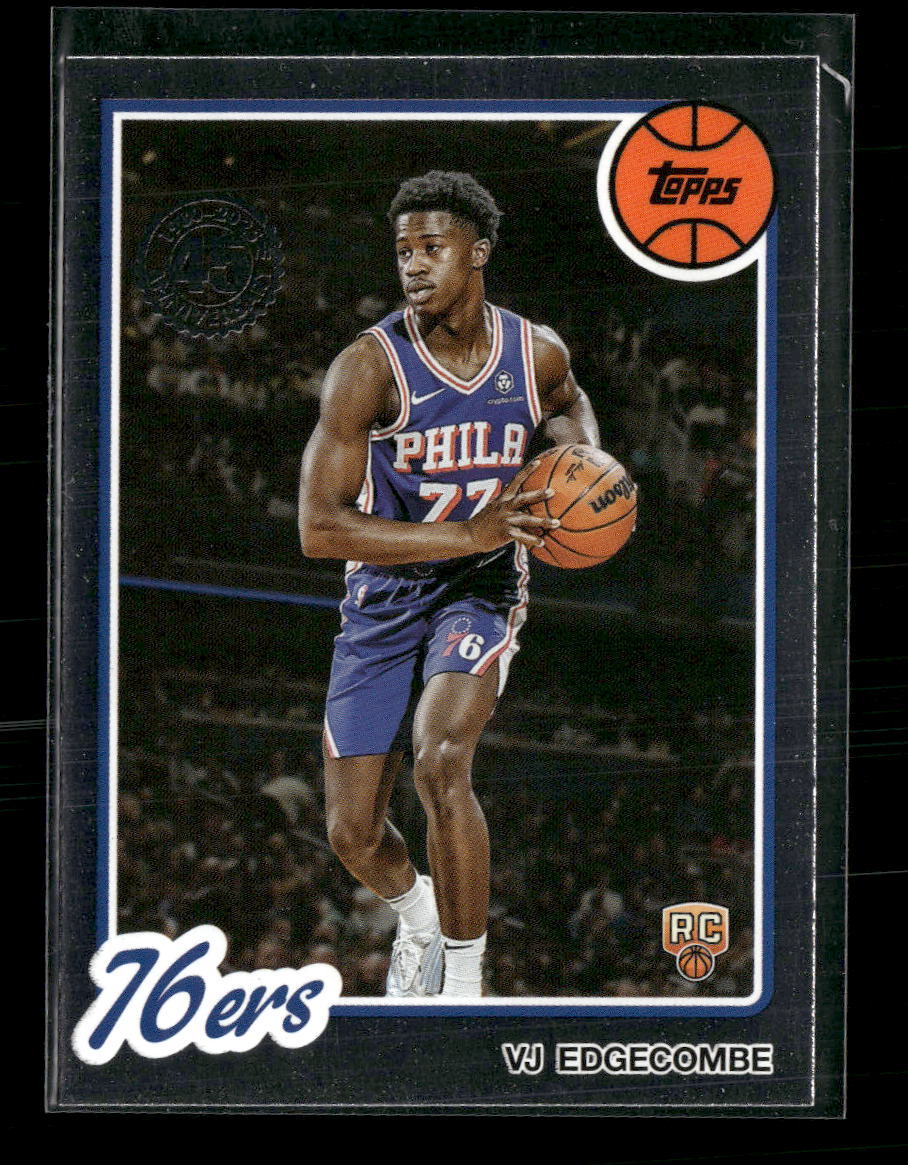 VJ Edgecombe 2025-26 #80BK-96 Topps 1980-81 Topps Basketball