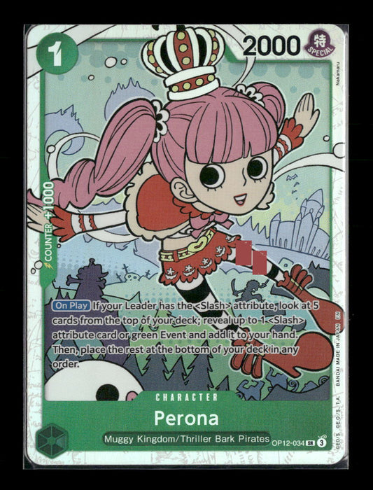 Legacy of the Master Perona #OP12-034