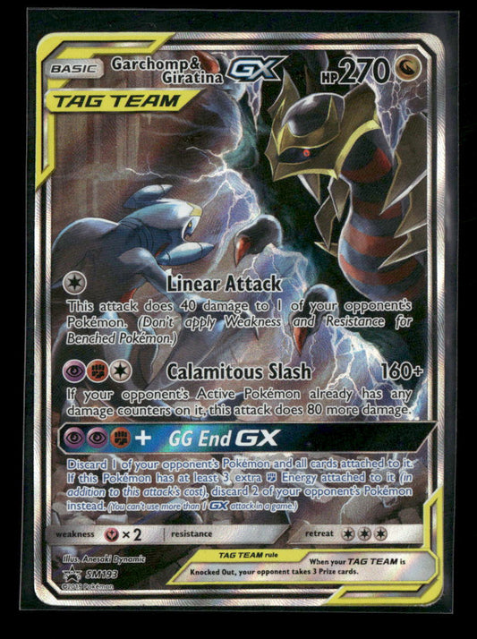 SM Promos Garchomp & Giratina GX #SM193