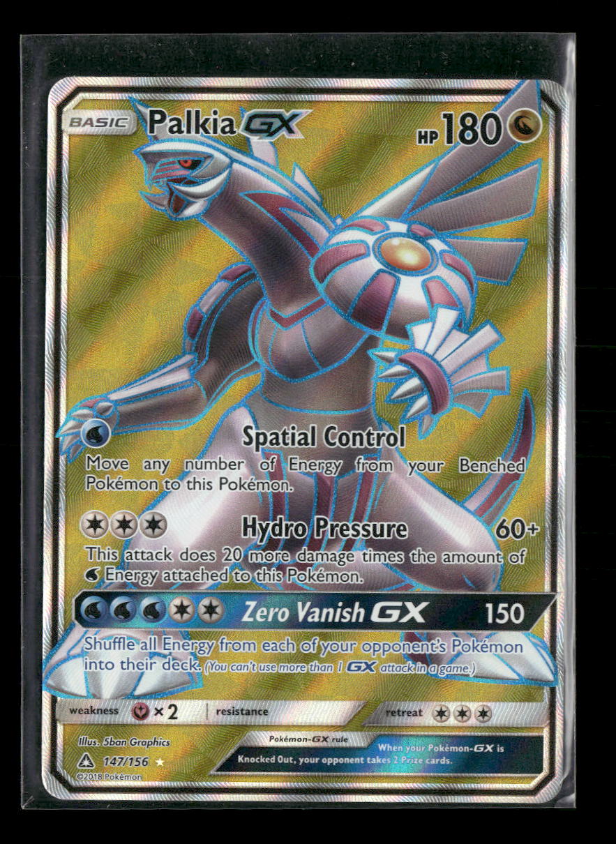 SM - Ultra Prism Palkia GX (Full Art) #147/156