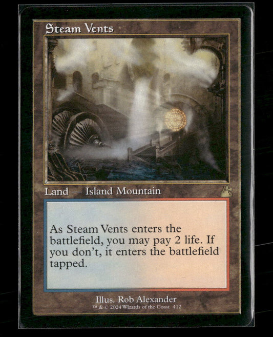 Ravnica Remastered Steam Vents (Retro Frame) #412