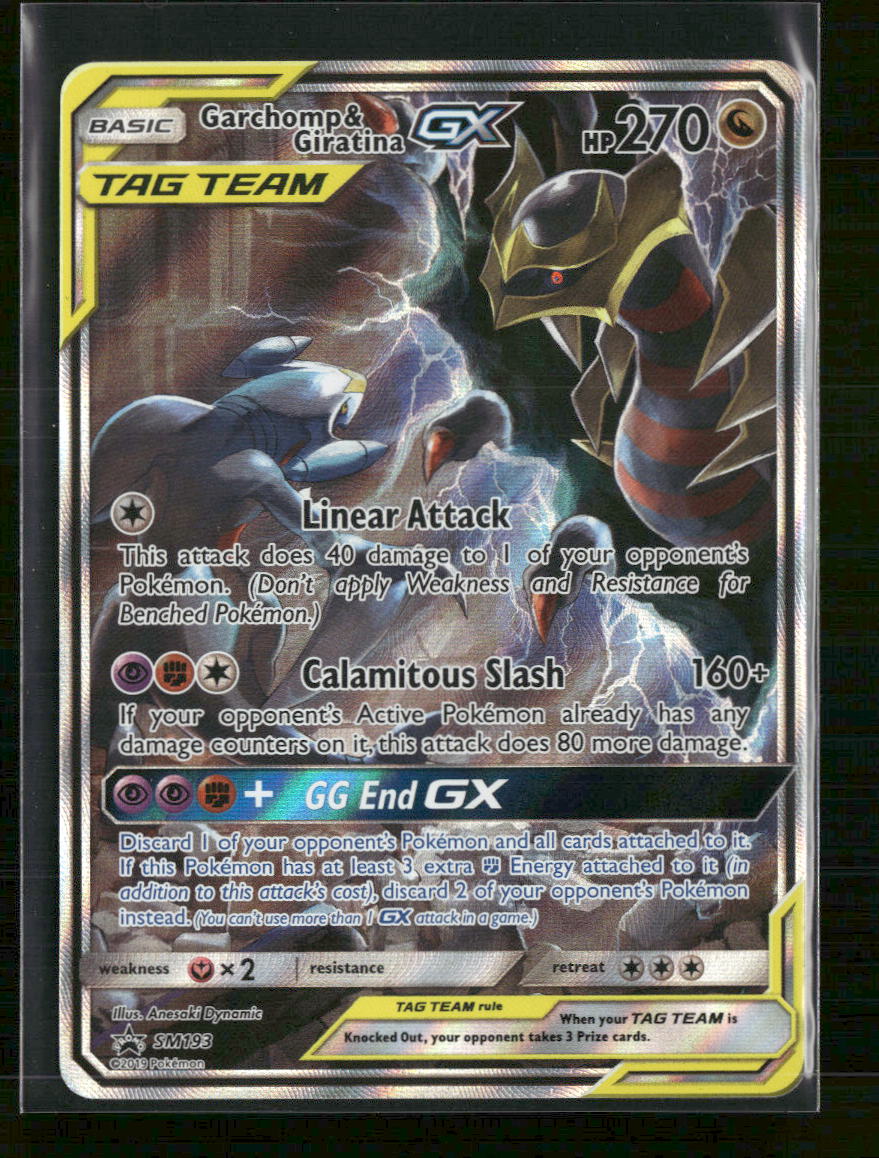 SM Promos Garchomp & Giratina GX #SM193