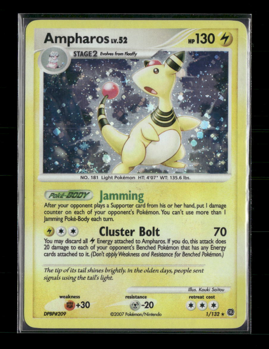 Secret Wonders Ampharos #1/132