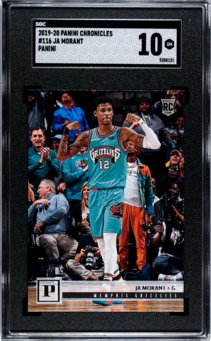 2019-20 Panini Chronicles Panini Ja Morant 10 SGC #116