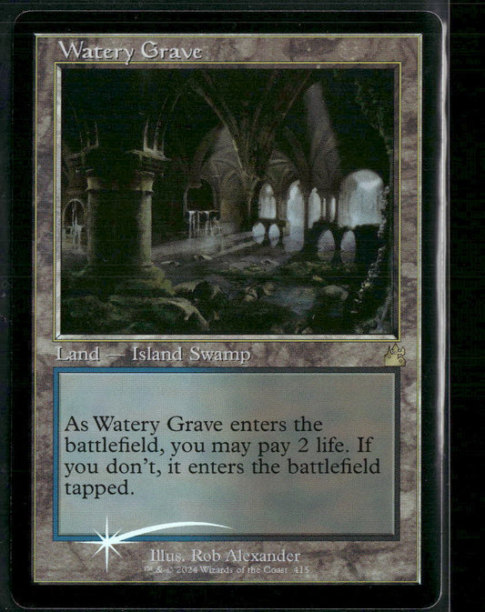 Ravnica Remastered Watery Grave (Retro Frame) #415