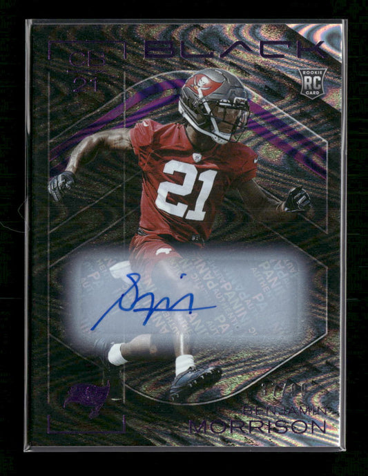 Benjamin Morrison 2025 Panini Black Roya #/99 Rookie #139