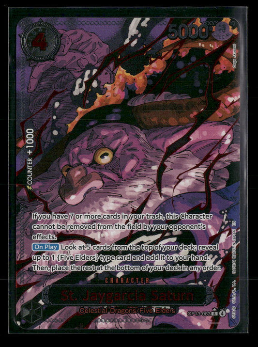 St. Jaygarcia Saturn (Parallel) - Carrying On His Will (OP13)