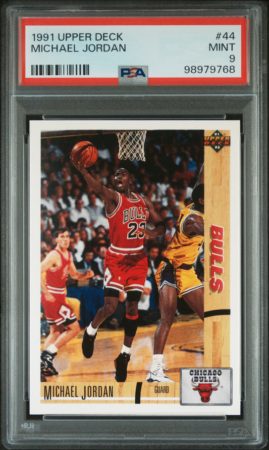 1991 Upper Deck Michael Jordan 9 PSA #44