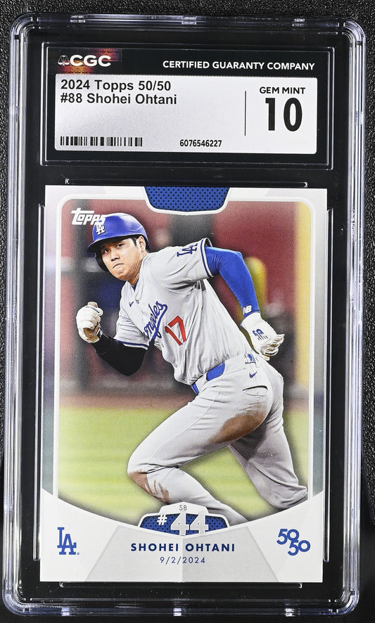 2024 50/50 Shohei Ohtani 10 CGC #88