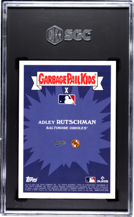 2023 Topps Gpk X Mlb (Series 3) Top Gun Adley 9.5 SGC #22A