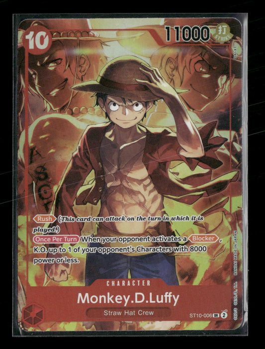 One Piece Promotion Cards Monkey.D.Luffy (Treasure Booster Set) #ST10-006