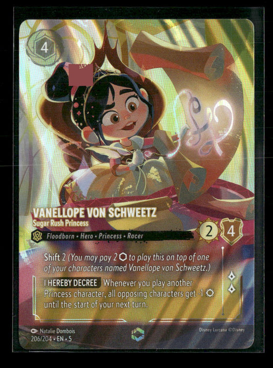 Shimmering Skies Vanellope von Schweetz #206/204 (Enchanted)