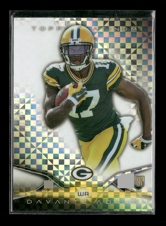 2014 Topps Platinum Xfractors Davante Adams Rookie #107