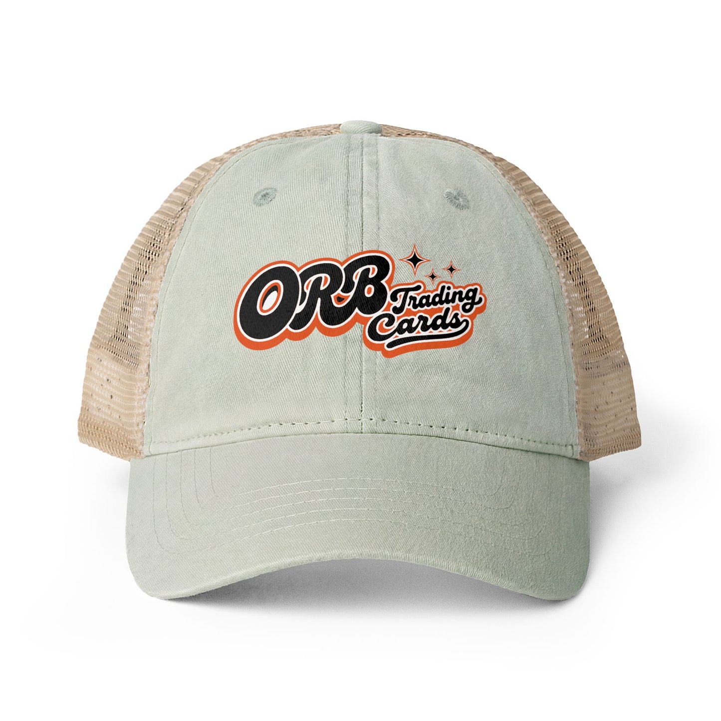 Women's Washed Mesh-Back Cap