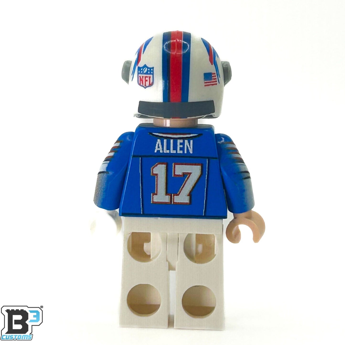 #17 QB Bills Football Player Minifig