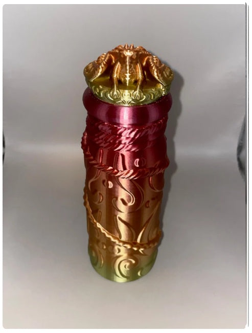 Rainbow Dragon Dice Vial