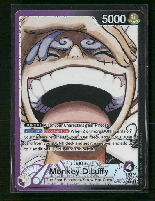 Emperors in the New World Monkey.D.Luffy (061) (Parallel) #OP09-061