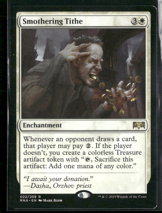 Ravnica Allegiance Smothering Tithe #22