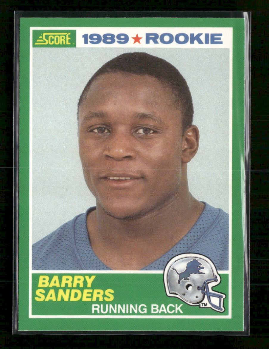 1989 Score Barry Sanders Rookie #257