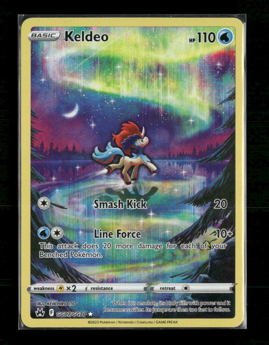 Crown Zenith: Galarian Gallery Keldeo #GG07/GG70