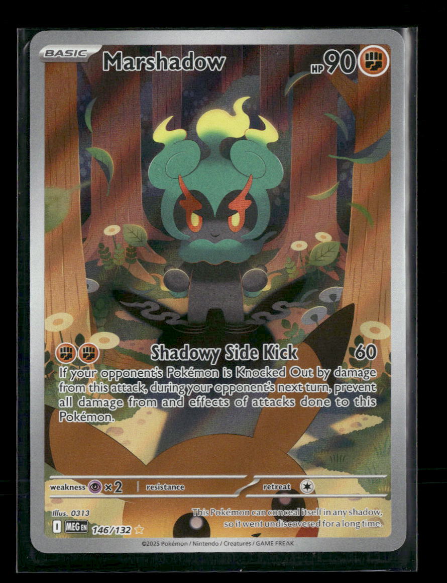 ME01: Mega Evolution Marshadow #146/132 | ORB Trading Cards – Orb ...