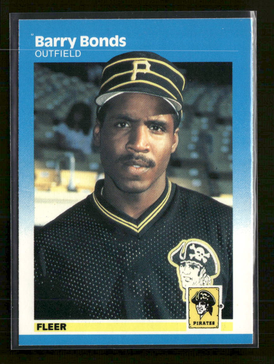 1987 Fleer Barry Bonds Rookie #604