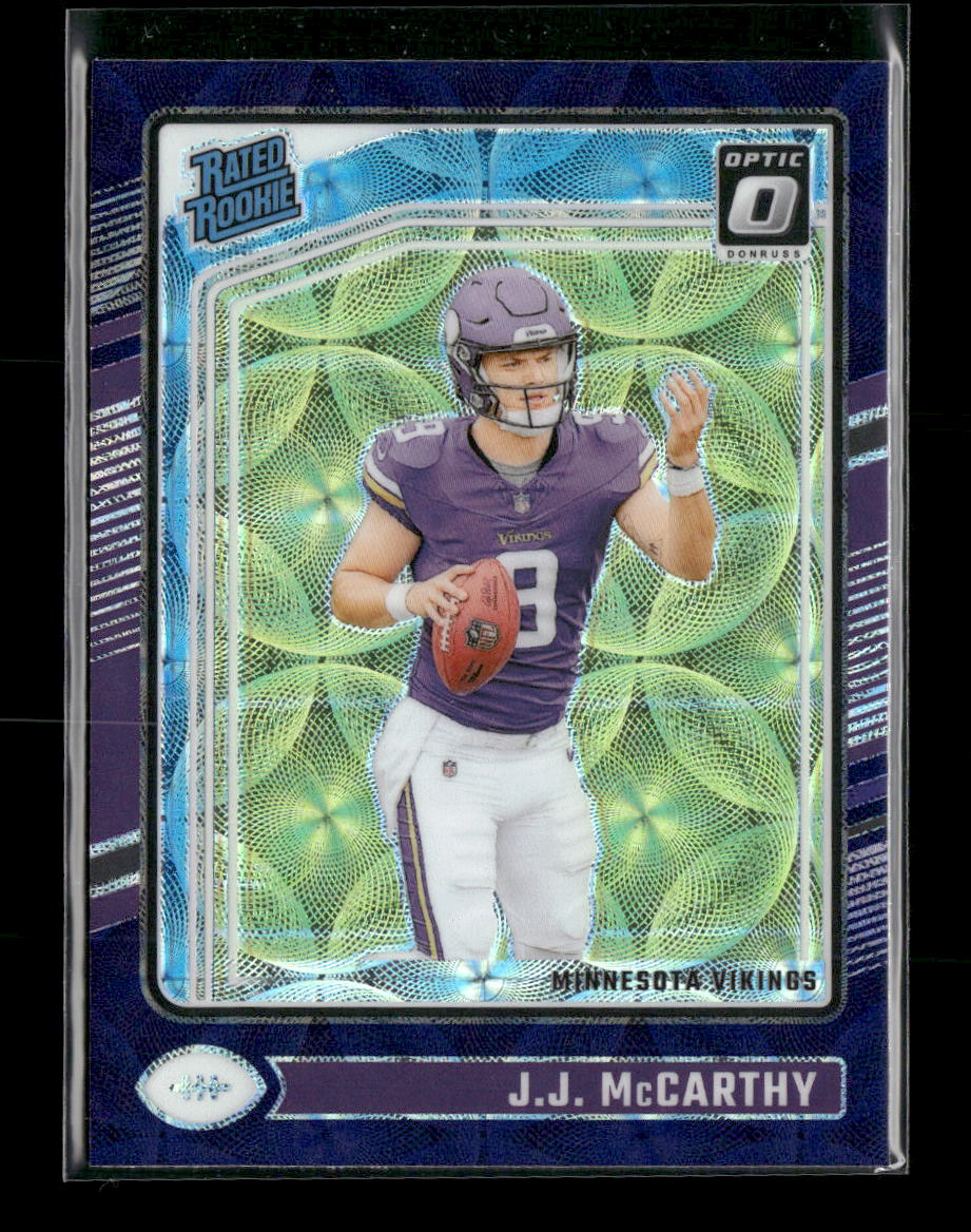 2024 Donruss Optic Purple Scope J.J. McCarthy #235
