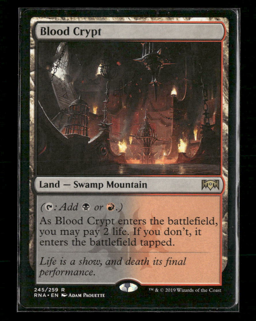 Ravnica Allegiance Blood Crypt #245