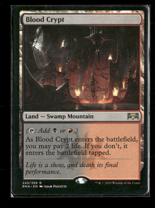 Ravnica Allegiance Blood Crypt #245