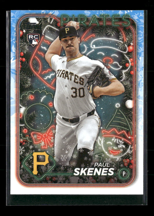2024 Topps Holiday Paul Skenes Rookie #H165