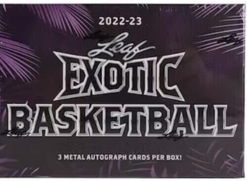 Caja de afición al baloncesto exótica Leaf 2022-23