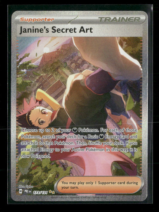 SV: Prismatic Evolutions Janine's Secret Art Holo #173/131