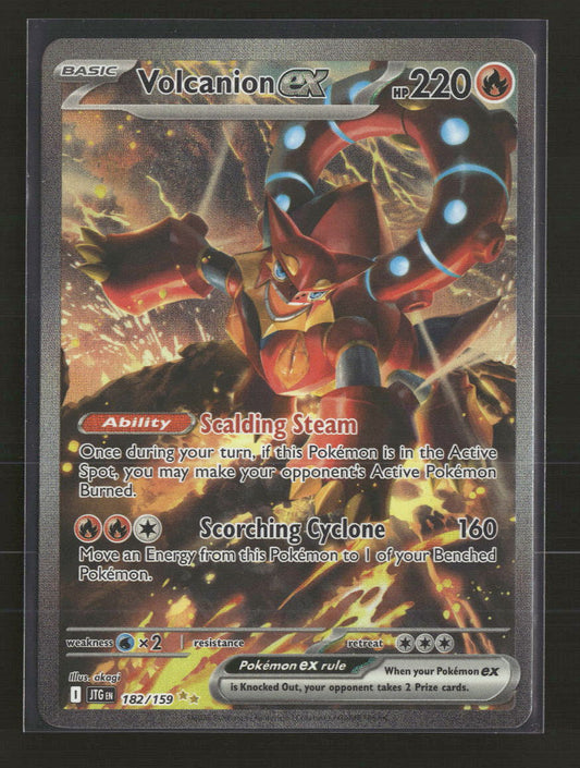 SV09: Journey Together Volcanion ex Holo #182/159