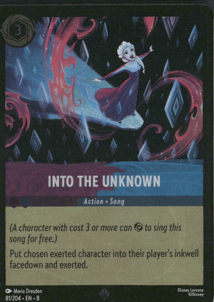 Reign of Jafar Into the Unknown Foil #81/204