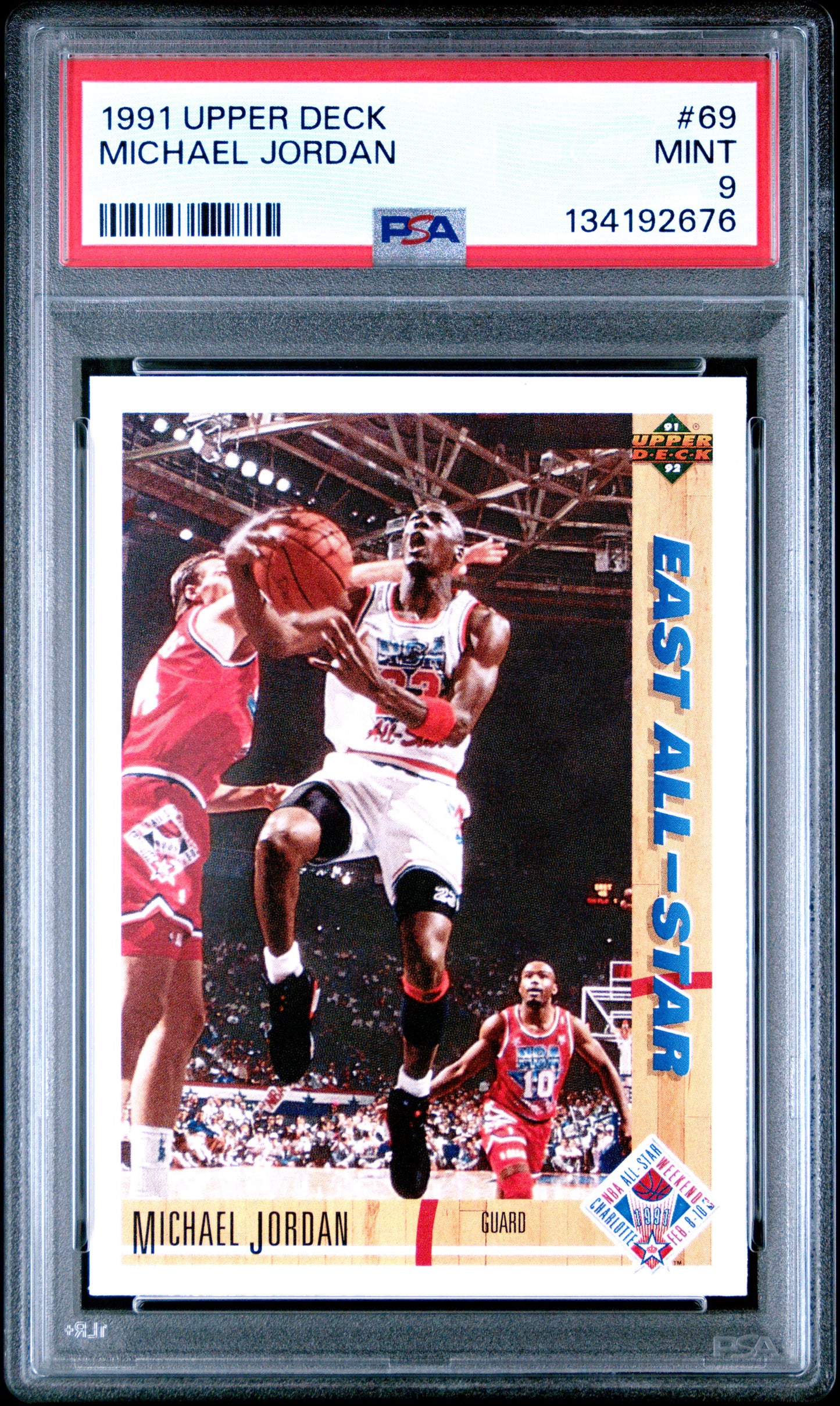 1991 Upper Deck Michael Jordan 9 PSA #69