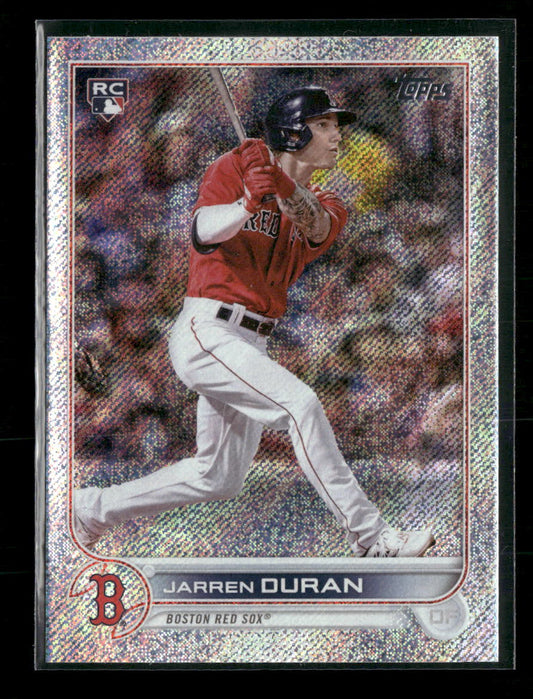 2022 Topps Foilboard Retail Jarren Duran Rookie #/875 #187