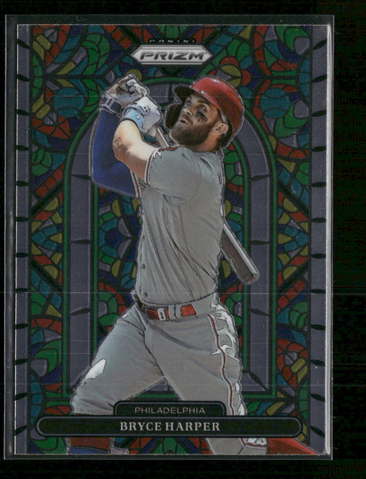 2022 Panini Prizm Stained Glass Bryce Harper #SG-4