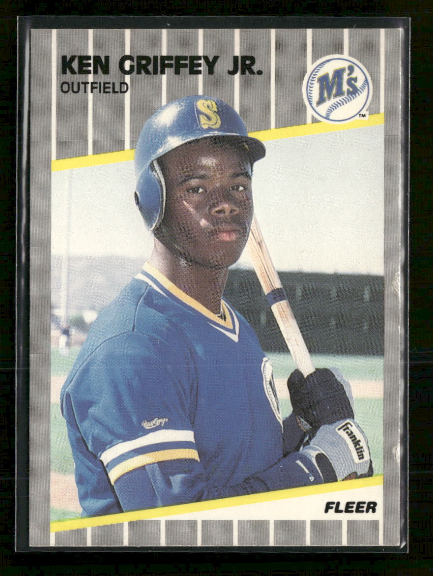 1989 Fleer Ken Griffey Jr. Rookie #548