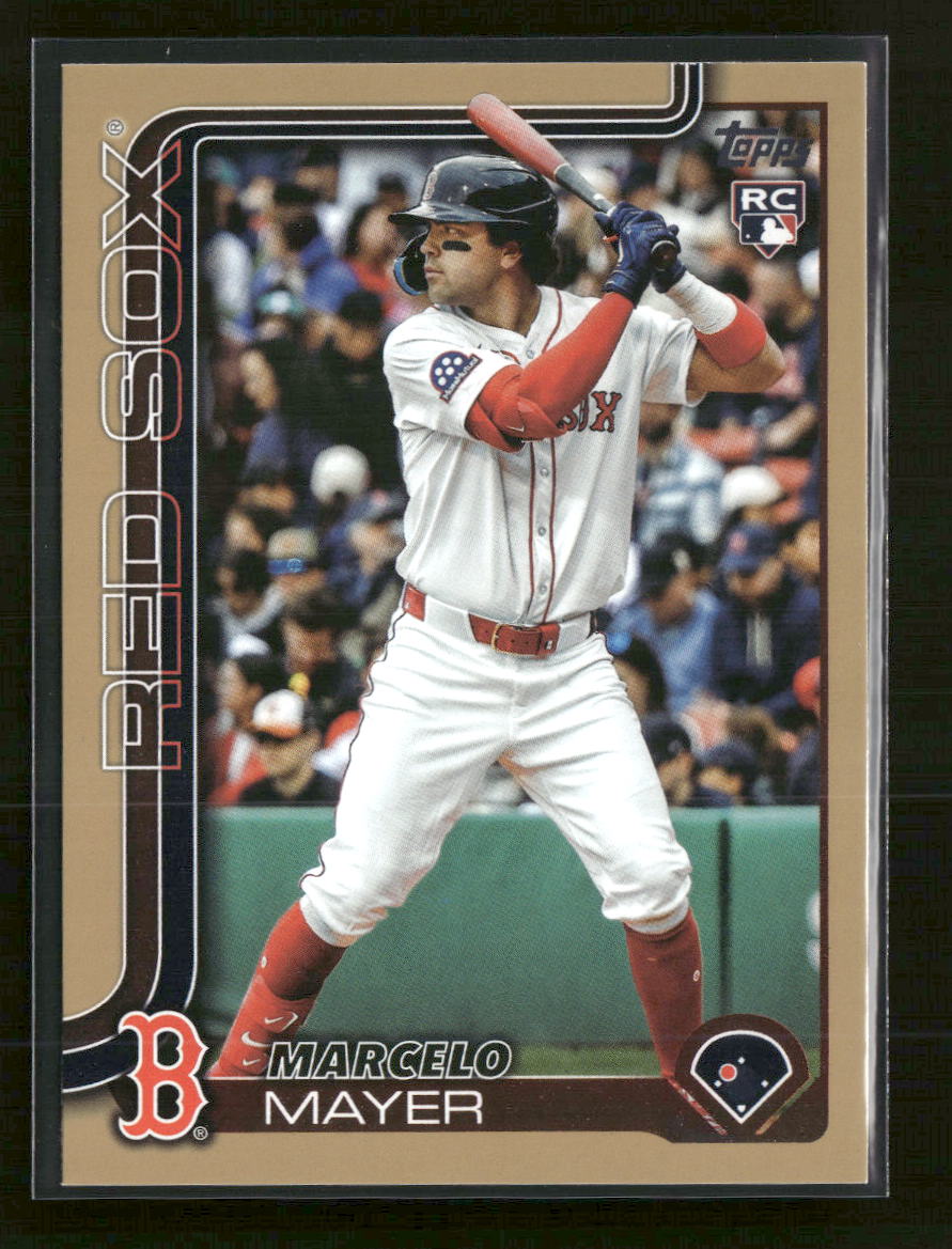 2025 Topps Update Gold Marcelo Mayer Rookie #/2025 #US105