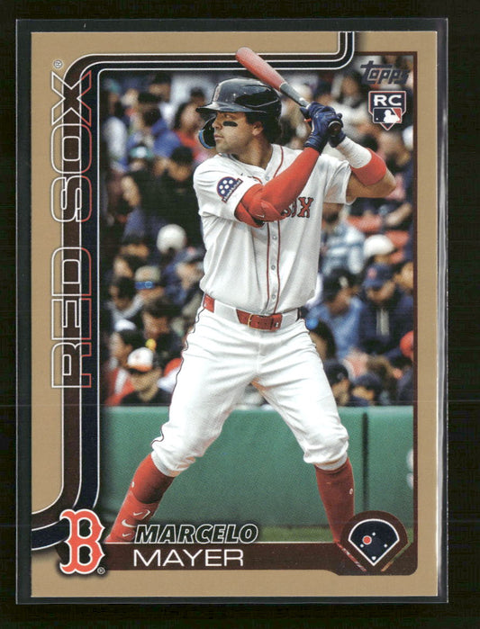 2025 Topps Update Gold Marcelo Mayer Rookie #/2025 #US105