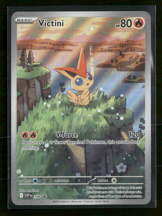 SV: Scarlet & Violet Promo Cards Victini Holo #208