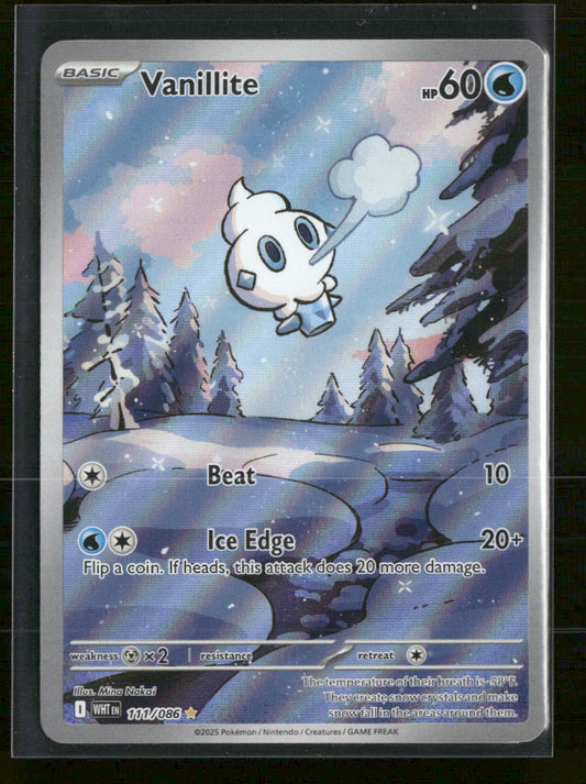 SV: White Flare Vanillite Holo #111/086