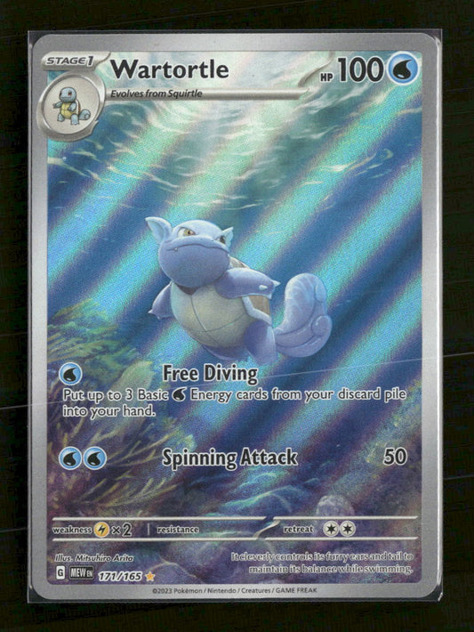 SV: Scarlet & Violet 151 Wartortle Holo #171/165