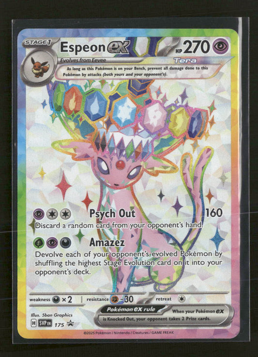 Espeon ex - 175 - SV: Scarlet & Violet Promo Cards (SVP)